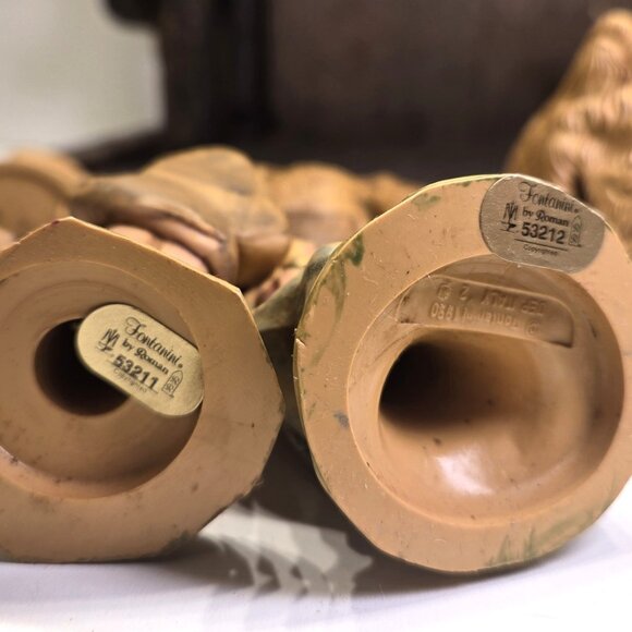 Gorgeous, 13 figure, Vintage, FONTANINI (5 Inch) Nativity scene with Creche - Picture 10 of 16